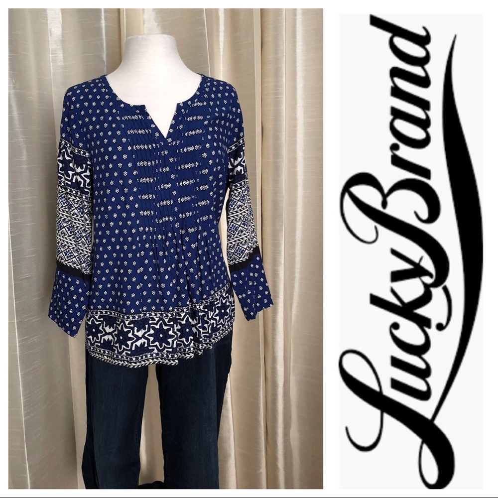 Lucky Brand Boho Blouse
